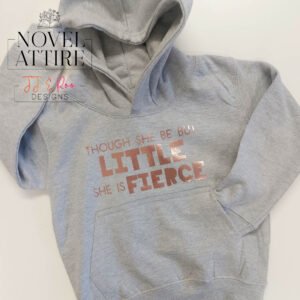 "Though She Be But Little She Is Fierce" Child's Hoodie